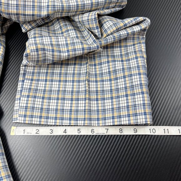 VTG Sansabelt Polyester Pants Mens 33x31 Disco 60/70’s Leisure Suit Plaid Pimp - Picture 10 of 11